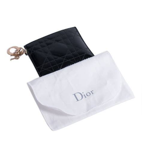 lady dior card holder with flap price|authentic Dior monogram wallet.